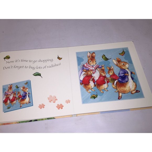 The Peter Rabbit Jigsaw Puzzle Book by Potter, Beatrix - Picture 6 of 13